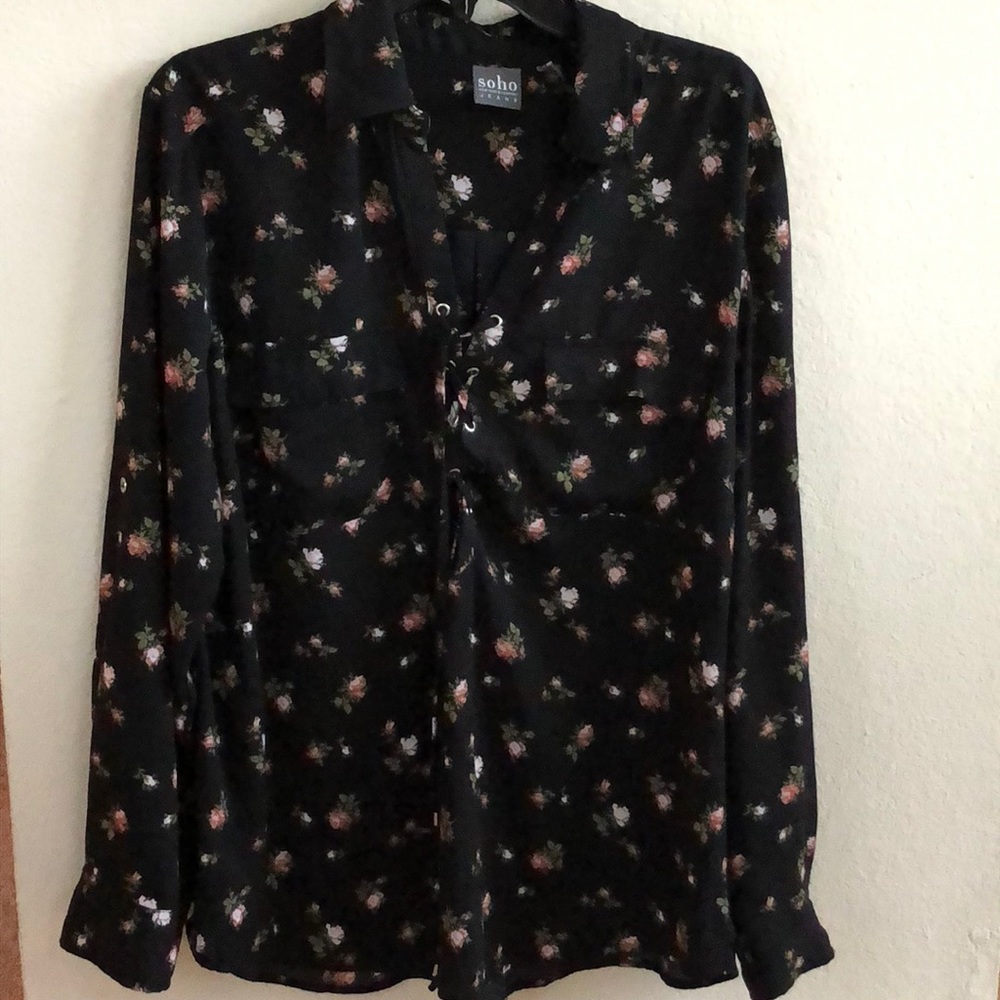 NY&Co soho button up blouse. XL